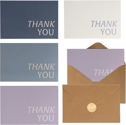 Thank You Cards with Envelopes, 32 Pack 4x6 in Thank You Cards Bulk with Embossed Design, Thank You Notes for Wedding, Baby Shower, Small Business, Bridal Shower, Funeral, Graduation, Green in Saudi Arabia