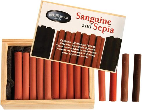 Jack Richeson 19411 Yarka Sanguine & Sepia Box Set in Saudi Arabia