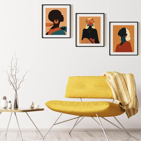 طقم طلاء بالأرقام من Bougimal مكون من 6 قطع للبالغين المبتدئين، مقاس 27.94 سم عرضًا × 35.56 سم طولاً، مجموعة طلاء أكريليك ملونة لمناظر طبيعية صحراوية DIY على القماش بدون إطار في الصندوق، مجموعات طلاء للكبار بالأرقام لتزيين جدران المنزل in Kuwait