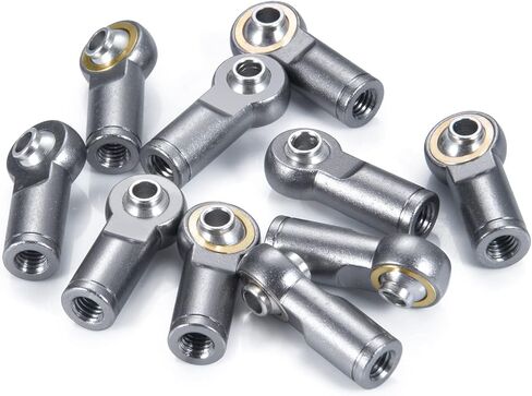 10PCS Aluminum M4 CCW Tie Rod End Ball Joint Link Ball Head Holder Compatible with 1/10 Axial SCX10 TRX4 D90 RC Crawler Car (Blue) in Saudi Arabia