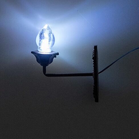 Yardwe Vintage DIY Dollhouse 1 12 Dollhouse Miniature LED Wall Light Lamp 5pcs Dollhouse LED Wall Sconces 1: 12 Scale Wall Lamp Mini Wall Lamp Models in Saudi Arabia