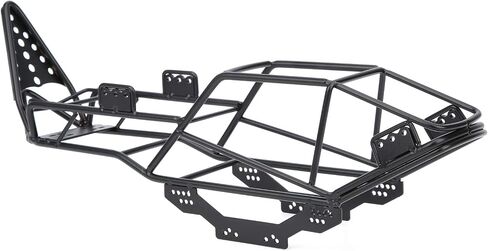 Alomejor Metal Roll Cage Full Tube Frame Body Chassis for 1/10 RC Crawler Truck Parts for 1/10 SCX10 90022 90027 Update in Saudi Arabia