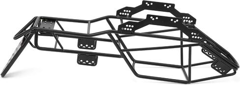 Alomejor Metal Roll Cage Full Tube Frame Body Chassis for 1/10 RC Crawler Truck Parts for 1/10 SCX10 90022 90027 Update in Saudi Arabia