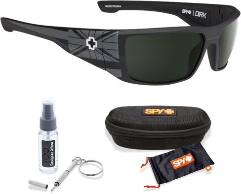 نظارات شمسية مستطيلة من SPY Dirk للرجال + حزمة مع مجموعة نظارات Designer iWear in Kuwait