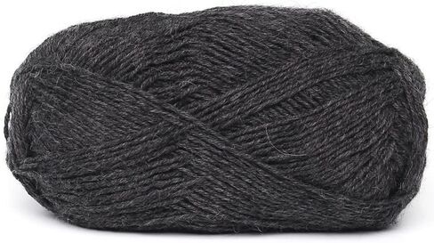 Blend Alpaca Yarn Wool 2 Skeins 200 Grams DK Weight - Heavenly Soft and Perfect for Knitting and Crocheting (Charcoal Gray, DK Weight) in Kuwait