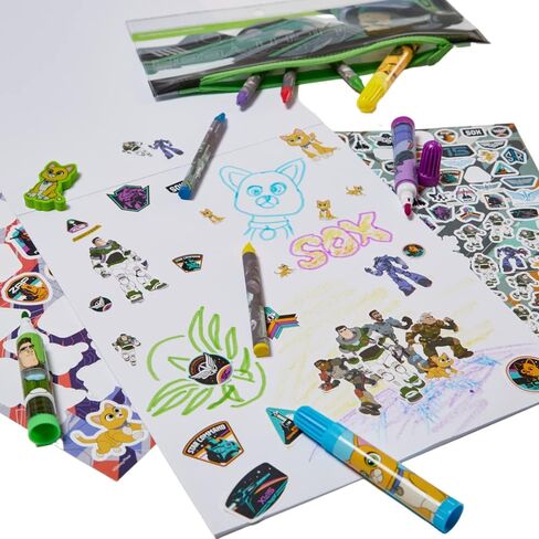 Innovative Designs Pokemon Kids Coloring Art and Sticker Set, 30 Pcs. & Craft Supplies with Pencil Case in Kuwait