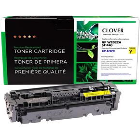 Clover Imaging Group CIG Remanufactured Yellow Standard Yield Toner Cartridge Replacement for HP 414A (W2022A) (201426PR)