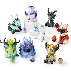 Mythical Beasts Administration Together with Loong Series 1PC Blind Box Figures, Random Design Cute Figures Collectible Toys Birthday Gifts