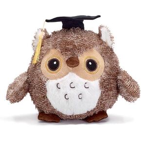 burton+BURTON Graduation Owl with Plush Figure Toy, 9-inch Height