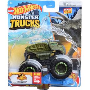 Hot Wheels Monster Trucks Triceratops - Plus Connect and Crash Car 51/75