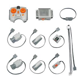 10-in-1 Motor Kit Compatible with Lego Technic, Power Function Motor Set, Advanced Control Functionality, Ultimate Compatibility