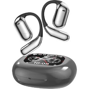 Wireless Earbuds Bluetooth 5.3 Headphones Bass Stereo Ear Buds with Noise Cancelling Mic LED Display in Ear Earphones IP7 Waterproof 36H Playtime for Laptop Pad Phones Sports Workout Black
