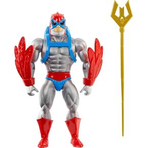 Masters of the Universe Origins Toy, Mer-Man Cartoon Collection Action Figure, 5.5-inch Aquatic MOTU Villain, Accessories & Mini-Comic