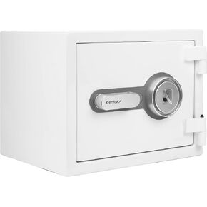 Barska Digital Biometric Fingerprint Fireproof Security Home Jewelry Gun Safe with Lock Out & Silent Mode, Long Locking Bolts, Carpeted Interior, Key Hooks & Net Pocket
