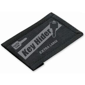 Lucky Line Key Hider Pouch, Velcro Nylon Adhesive, Large (91401)