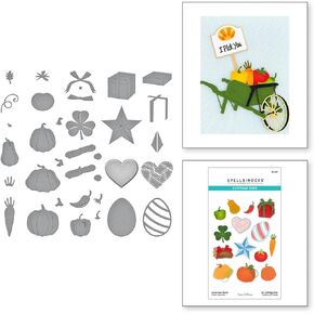 Spellbinders Seasonal Décor by Annie Williams Etched Dies, Metal