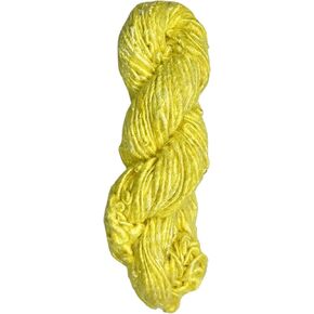 Maker's Craft Recycled Banana Silk Yarn 100 Grams, 30 Yards for DIY Vintage Colors, Knitting & Crocheting, Macrame, Jewelry Making and Weaving, Sustainable Yarn (Silver Grey)