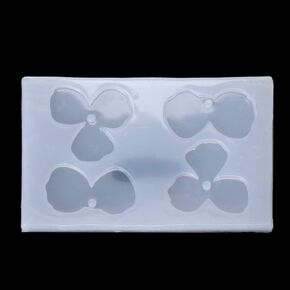Jewelry Mold, Silicone Jewelry Mold Flower Petal Earring Pendant Epoxy Resin Casting Mold Tool