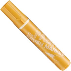 Uchida Marvy Fabric Brush Point Marker Art Supplies, Golden Rod, 1 Count (Pack of 1)