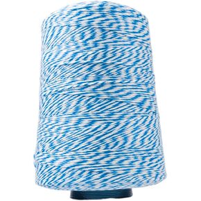 Regency Wraps Baker's Twine Ball, 800 ft. Colorful String, Cord for Tying Pastry Boxes, Wrapping Baked Goods, Gifts and DIY Crafts, Pack of 1, Red/White