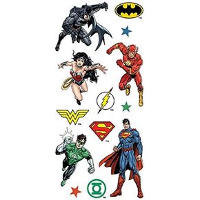 Paper House Productions 2-Inch Stickers, Justice League, 6-Pack, 6 Piece