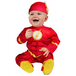 Rubies Baby Boys' The Flash Costume Jumpsuit and Hat