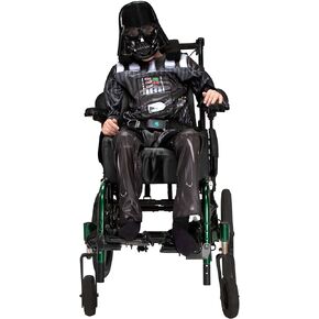 STAR WARS Darth Vader Official Youth Adaptive Costume - Costumes with Adaptive Features (Wheel Cover Sold Separately)