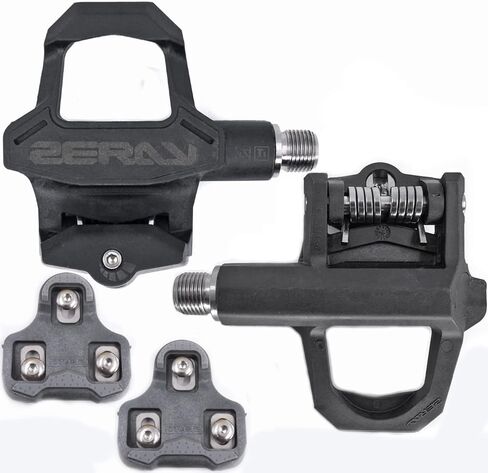 دواسة دراجة الطريق الكربونية من Zeray مع مرابط 3 محامل خفيفة الوزن بدون مشبك، دواسة ركوب الدراجات عالية الأداء ZP-115 متوافقة مع مرابط KEO in Kuwait