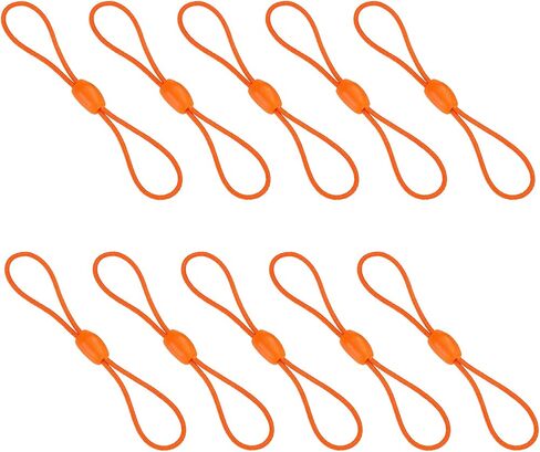 PATIKIL Zipper Pulls, Replacement for Backpack Nylon Zipper Pulls Tab Zipper Tags Cord, Jackets, Purses, Handbags, Clothing in Saudi Arabia