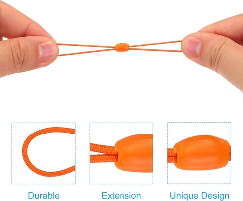 PATIKIL Zipper Pulls, Replacement for Backpack Nylon Zipper Pulls Tab Zipper Tags Cord, Jackets, Purses, Handbags, Clothing in Saudi Arabia