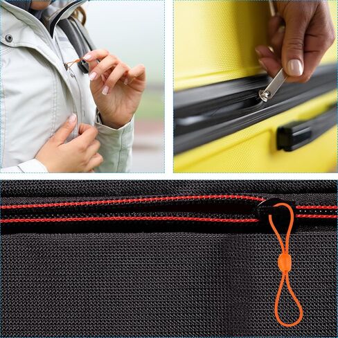 PATIKIL Zipper Pulls, Replacement for Backpack Nylon Zipper Pulls Tab Zipper Tags Cord, Jackets, Purses, Handbags, Clothing in Saudi Arabia