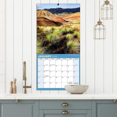 TURNER PHOTOGRAPHIC Pacific Northwest 12x12 Photo Wall Calendar (25998940041) in Saudi Arabia