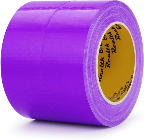 Duct Tape 2 Premium Packs 1.88" x 35 Yards Each Roll Heavy Duty Multi Purpose Tapes Great for Arts Crafts Color-Coding and DIY Projects Color Purple in Kuwait