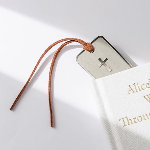 Metal Bible Bookmark, Christian Bookmarks for Women and Men, Shiny Stainless Steel, 1 Corinthians 13 Phrases, Sunday School Gifts, Church Gifts, Christmas Gifts & More (Love Never Fails) in Saudi Arabia