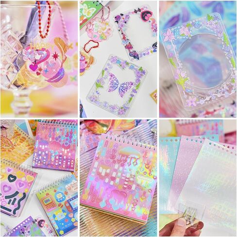 60 Sheets Kpop Stickers Spool Book 3800+ Cute Stickers Kawaii with Colorful and Various Patterns self Adhesive Korean Stickers and Japanese Stickers DIY Deco Stickers to Beautify Your Life(Pink) in Saudi Arabia