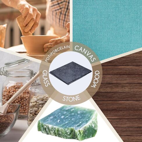 Dinifee 5 Sheets Large Carbon Paper for Tracing 20.3 x 36 Inch Graphite Transfer Paper Waxed Carbon Transfer Paper for Wood, Paper, Canvas, Woodworking Patterns, Fabric, Sketch Drawing, Black in Kuwait