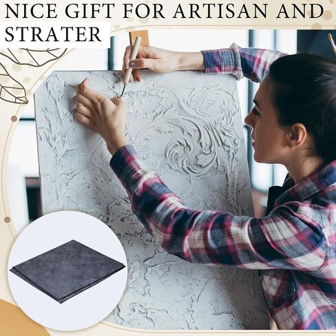 Dinifee 5 Sheets Large Carbon Paper for Tracing 20.3 x 36 Inch Graphite Transfer Paper Waxed Carbon Transfer Paper for Wood, Paper, Canvas, Woodworking Patterns, Fabric, Sketch Drawing, Black in Kuwait