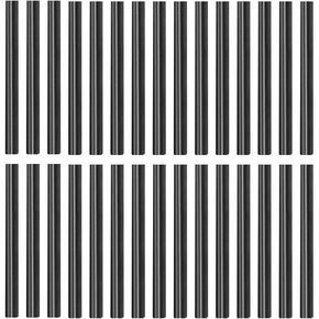 30 Pack Mini Size Hot Glue Sticks, Hot Glue Gun Bulk Sticks,Length 100mm / 4", Diameter 7mm / 0.27"/ 0.28 Inch for Kids and Adults DIY Craft, Repairing, Decoration,Black 0.7cm x 10cm