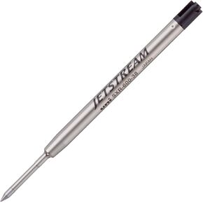 Mitsubishi Pencil SXR60038.24 Ballpoint Pen Refill, Jet Stream Prime 0.38, Solid Color, Black