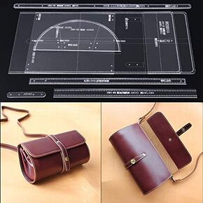 XBX-08 Shoulder Bag Acrylic Template Leather Pattern Acrylic Leather Pattern Leather Templates for Bags
