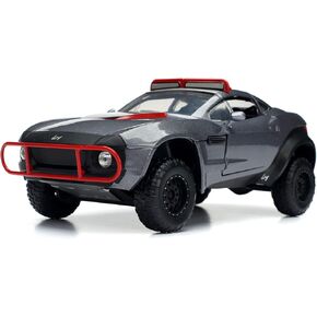 JADA Toys Fast & Furious 1:24 Letty's Rally Fighter Die-cast Car, Toys for Kids and Adults, Gray, Standard