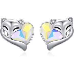 Unicorn Earrings for Girls 925 Sterling Silver Little Girls Unicorn Stud Earrings Hypoallergenic Earrings Unicorn Jewelry Birthday Gifts for Women