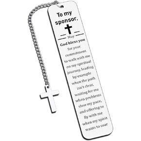 Bible Bookmark, Confirmation Sponsor Gifts, Baptism Gifts for Boys Girls Religious for Women Confirmation Sponsor Gifts for Women Confirmation Gifts for Teenage Boys Girls Sponsor Appreciation