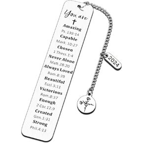 Baptism Gifts for Girls Boys Confirmation Gifts for Teen Girls Bible Religious Bookmark First Communion Gifts for Girls Teenage Teen Girls Gifts Bible Verse Bookmark for Women Book Lovers Gifts