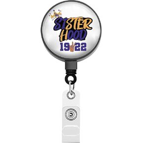 BEKECH SG Rho Sorority Retractable Badge Sorority Gift Sisterhood 1922 Greek Sorority Badge Sorority Paraphernalia