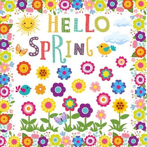 96 جهاز كمبيوتر شخصى ديكور نشرة الربيع زهرة المجلس ورقة القواطع مرحبا الربيع الفصول الدراسية نشرة الزينة مجموعة مع الحدود للفصل الدراسي لوحة السبورة نافذة اللوازم المنزلية in Kuwait