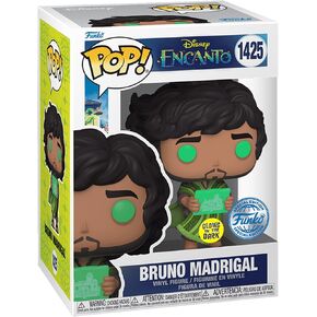Funko Pop! Disney: Encanto - Bruno Madrigal with Prophecy Special Edition Glow in The Dark Exclusive #1425
