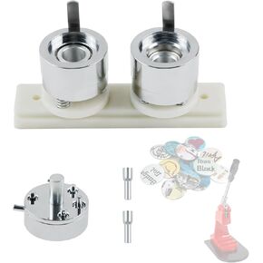 Button Maker Mold 2.25 inch/58mm - Interchangeable Die Mold Button Maker Machine Mould Suitable for Slide Rail Button Maker Machine Pin Maker Machine Button Press