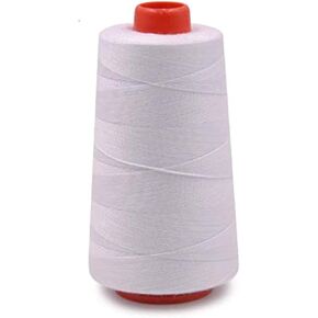 1500 Yards Heavy Duty Quilting Thread Sewing Thread for Sewing Leather Upholstery Sofa Carpet Jeans and Weaving Hair Denim Thread Hand Sewing Embroidery 20S/3 (Beige)