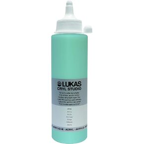 LUKAS CRYL Studio Artists Paint High Pigment Concentration Paint - 250 ml Bottle - Arctic